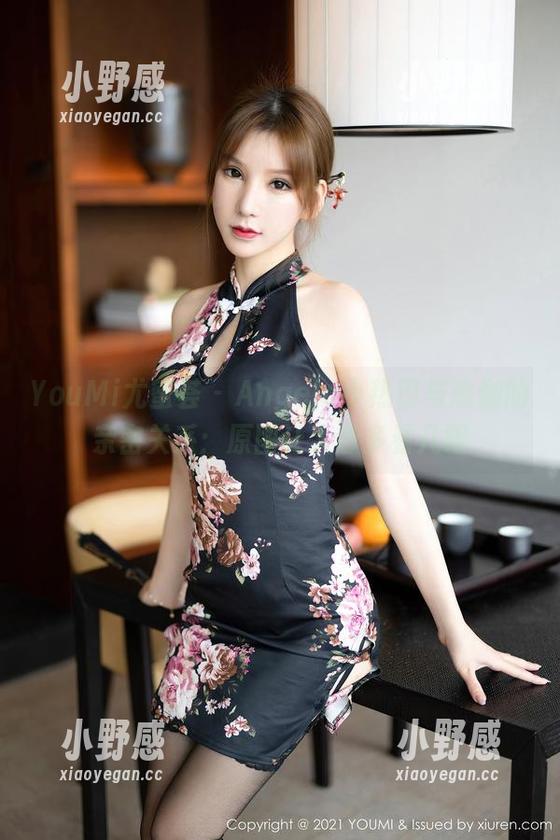 YouMi尤蜜荟 - Angela小热巴与瑜伽的亲密关系：原图让人想多看几眼